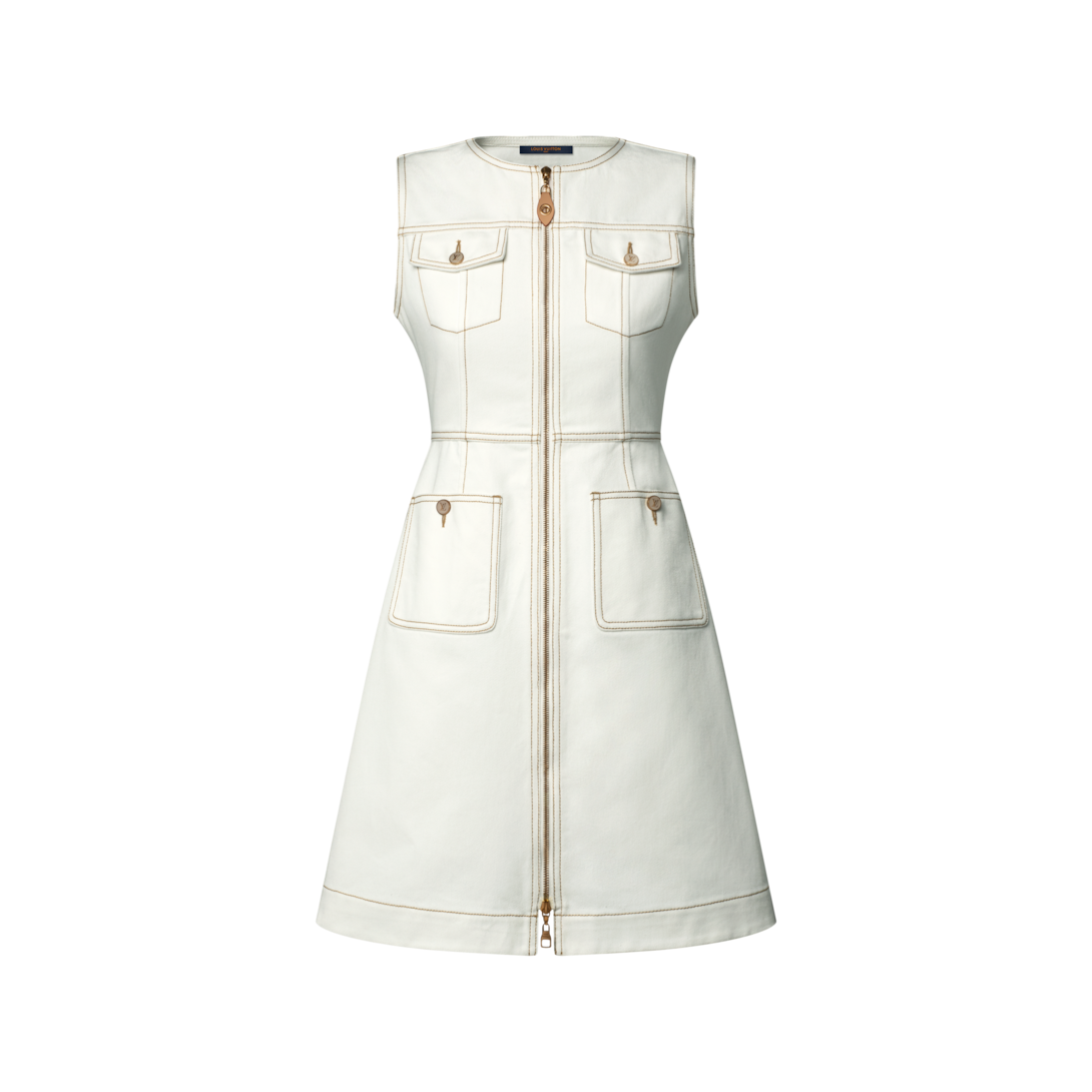 Contrast Stitch Utility Dress - Ready-to-Wear 1AJYPF | LOUIS VUITTON